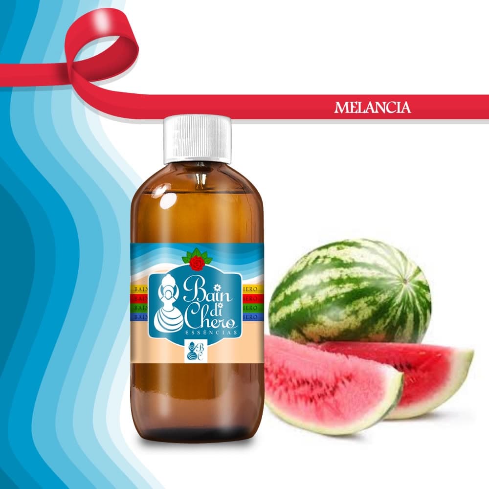 Essência Hidrossolúvel Concentrada Artesanal Sabonete Cosmético Melancia 10ml 100ml