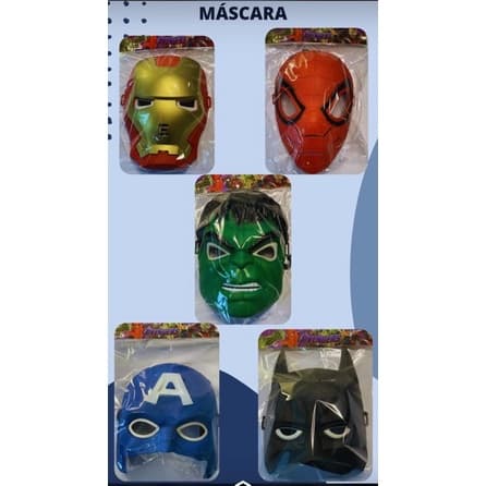 Mascara Personagens  Valor Unitario ( Sem Led)