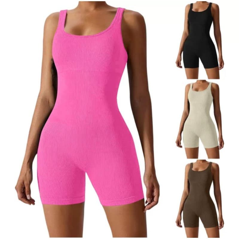 Macacao Esportiva Academia Yoga Trendy Tie dye impressao total Levanta Bumbum