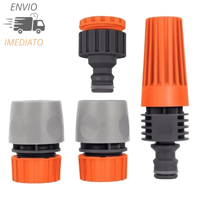 Kit Esguicho Engate Bico Mangueira 4/5 peças Tramontina