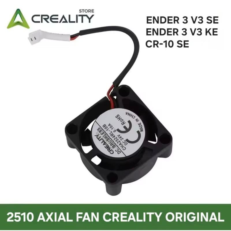 FAN 2510 cooler Original Creality Ender 3 V3 SE, Ender 3 V3 KE, CR10 SE
