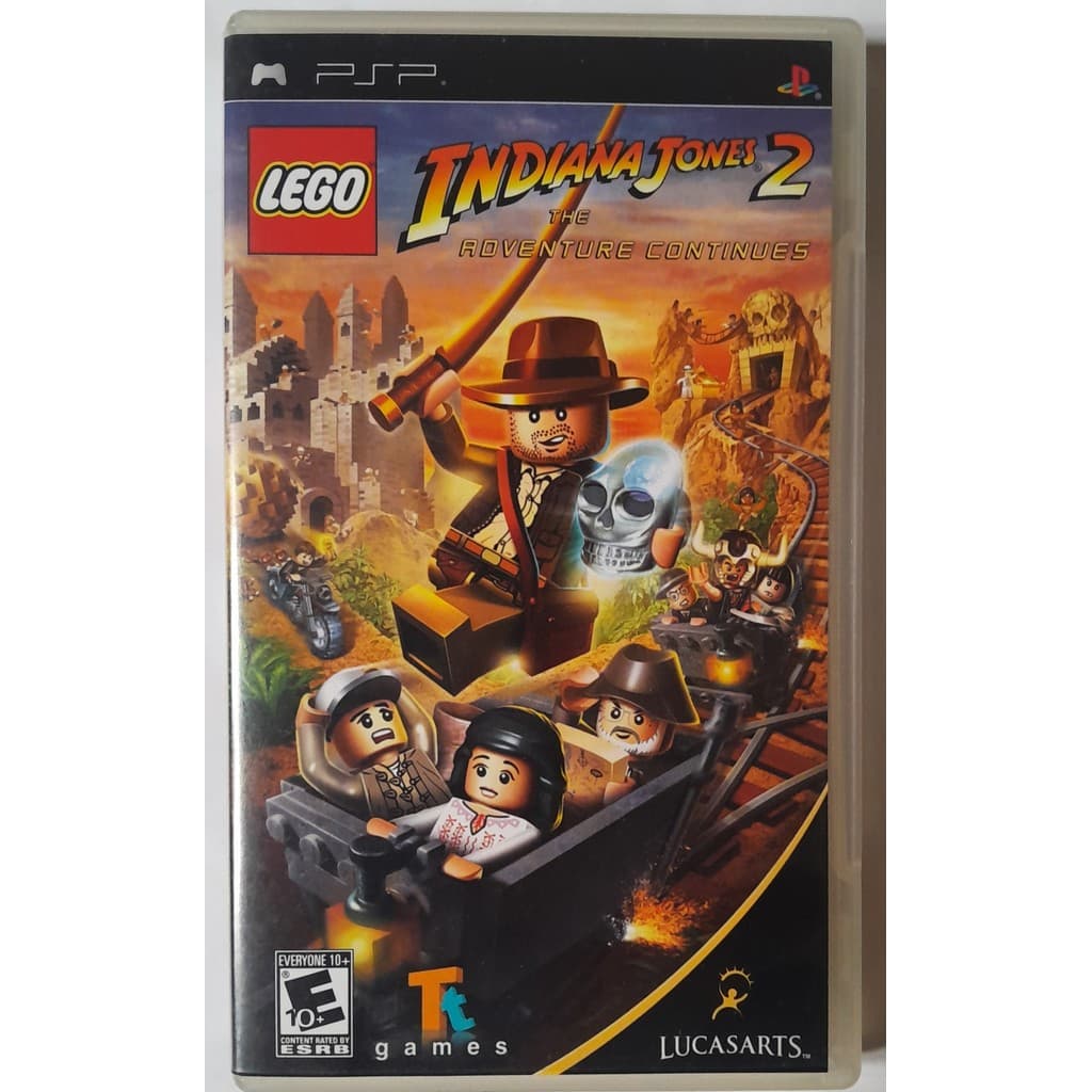 JOGO LEGO INDIANA JONES 2 THE ADVENTURE CONTINUES PSP.
