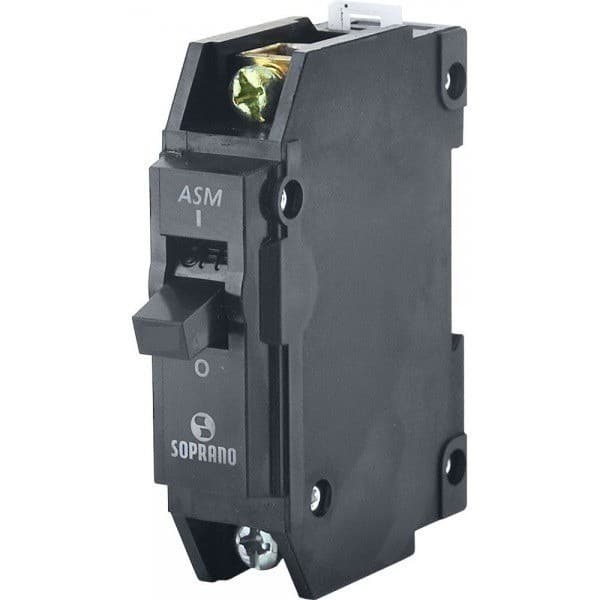 Disjuntor Preto 50A Soprano ll