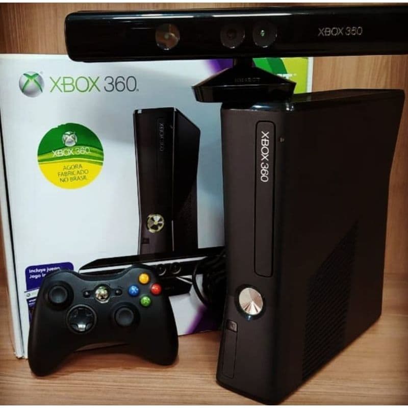 Xbox 360 Desbloqueado RGH3 Com Kinect + 50 Jogos ( VC ESCOLHE! )