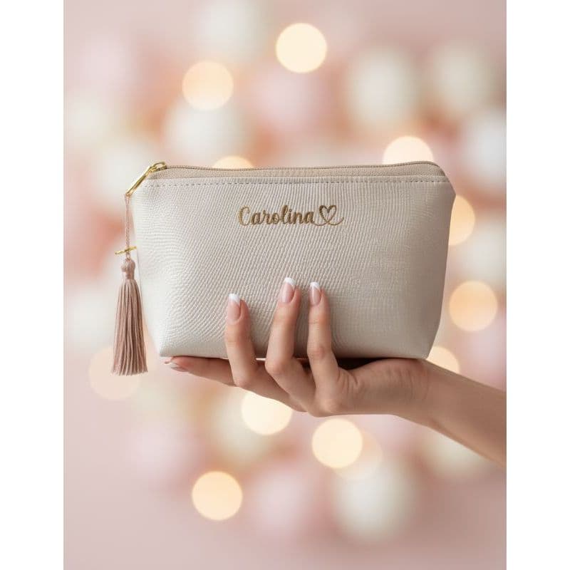 Nécessaire Personalizada em Sintético – Escolha Cada Detalhe!