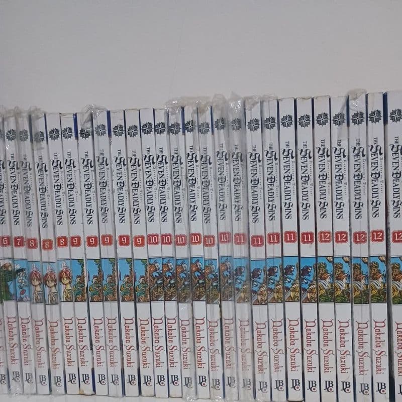 coleção de mangás the seven deadly sins 1 ao 41 para venda avulsa de mangas sete pecados capitais mangá Nanatsu no taiza