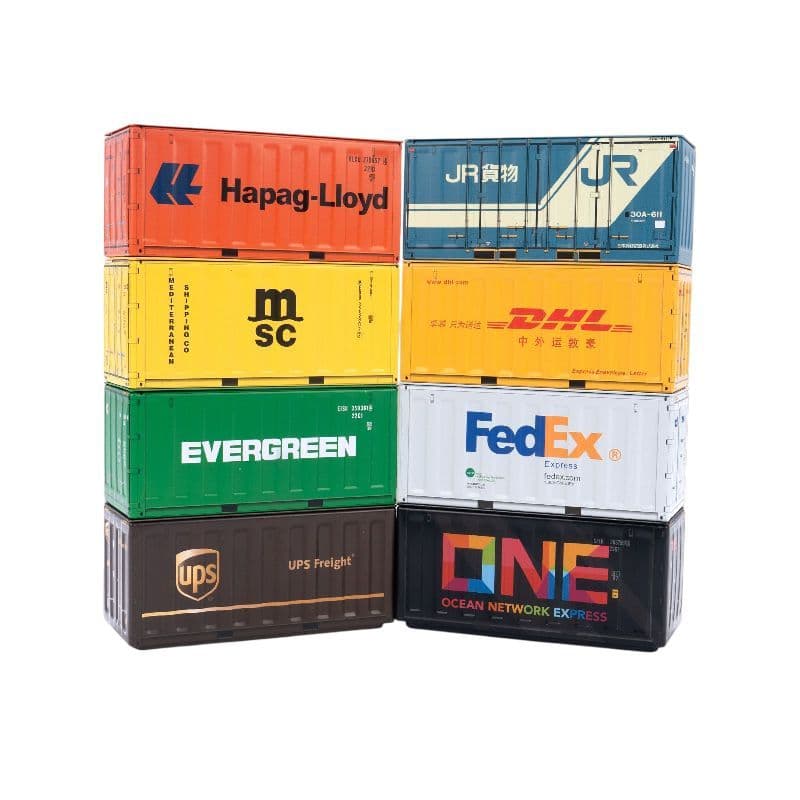 Mini Conteiner Caixa de armazenamento de Metal com Tampa Medidas 11,2 X 4,5 X 4,1 cm