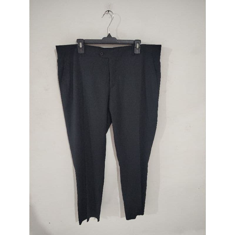 Calça alfaiataria preta masculina brechó desapego