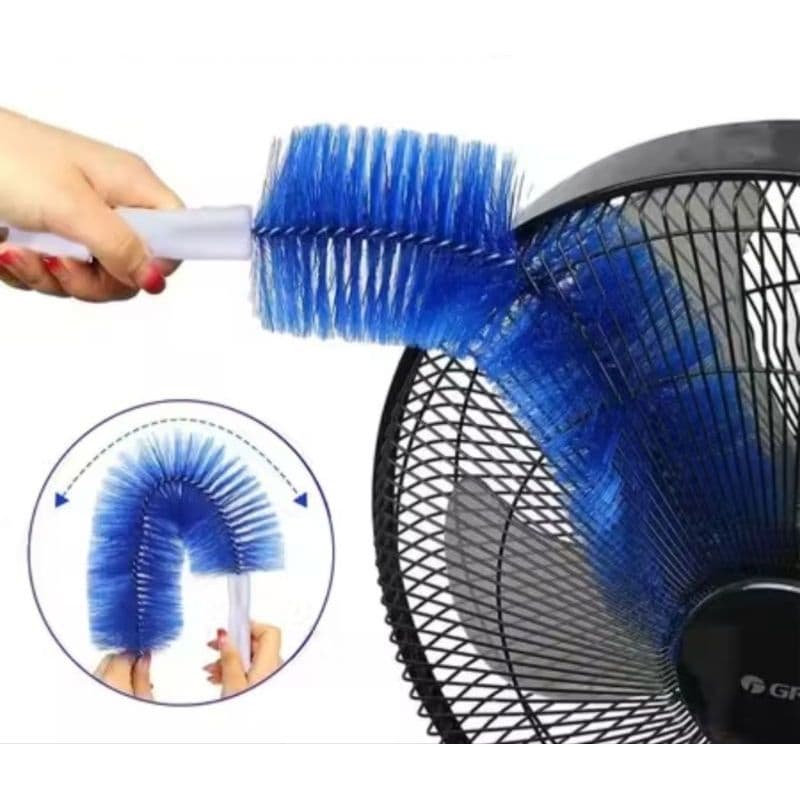 Escova Multiuso para Limpeza Ventilador Removedor de Poeira Espanador Microfibra Flexível