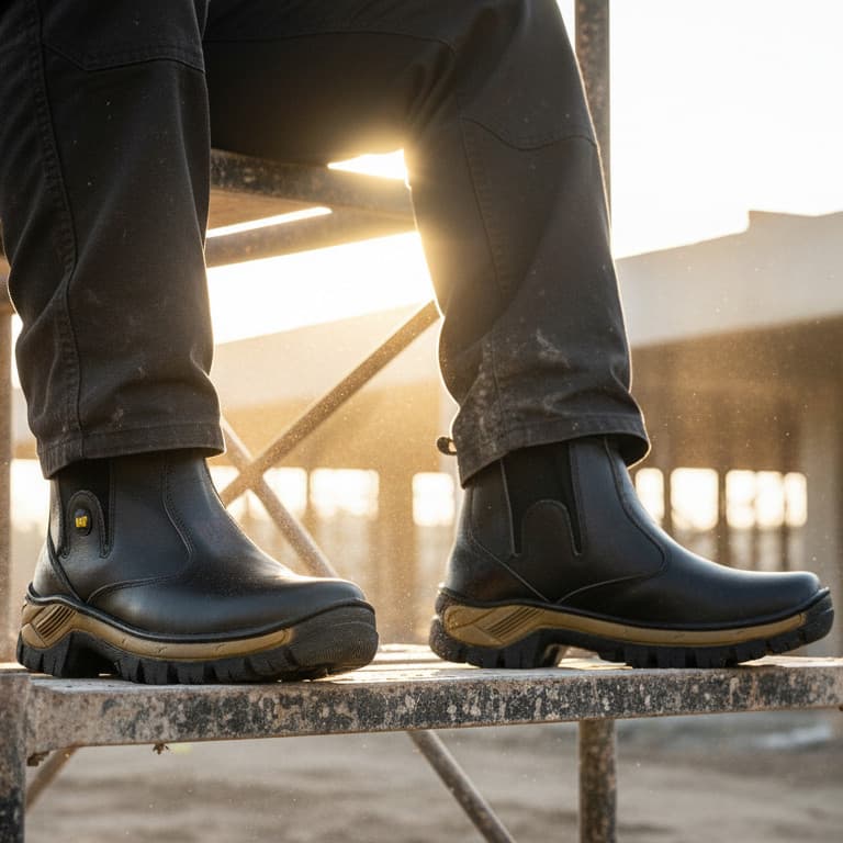 Bota botina  Cat impermeável de Couro legitimo super promoção.