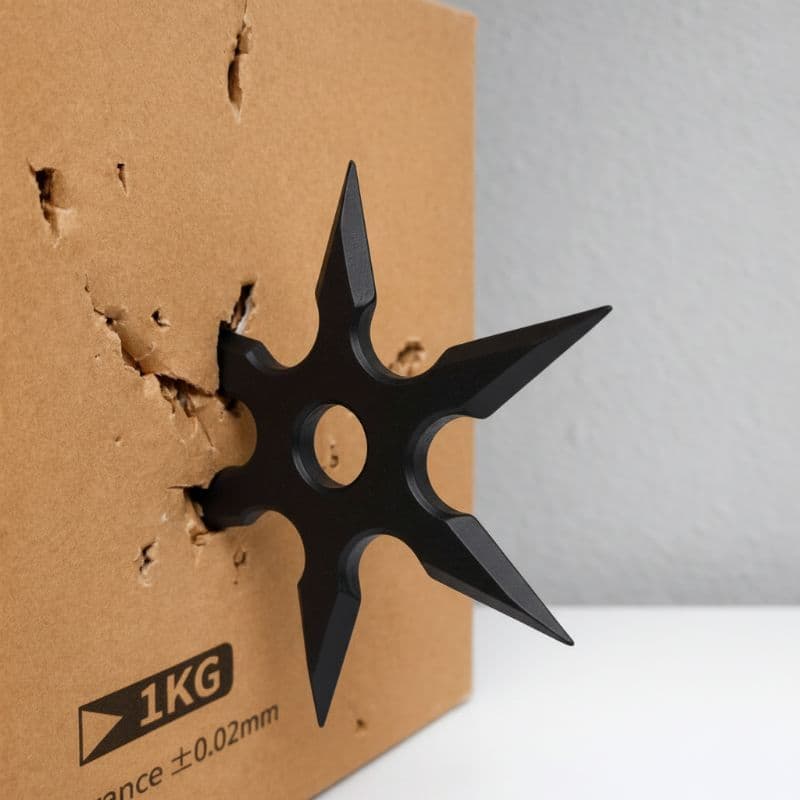 Estrela Shuriken 6 Pontas - Impressão 3D