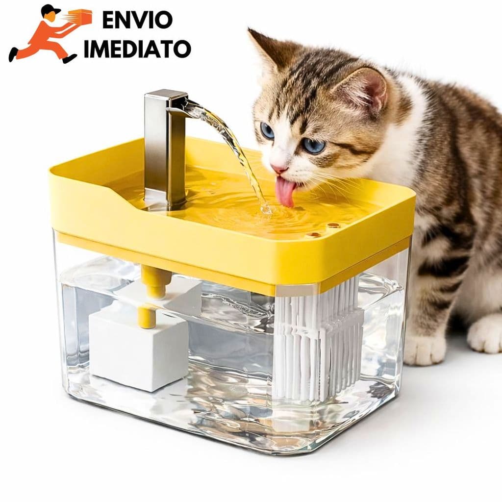 Kit Fonte bebedouro Gatos e Cachorro Bivolt Automática bebedouro gato Bombinha Aquario 1500ML