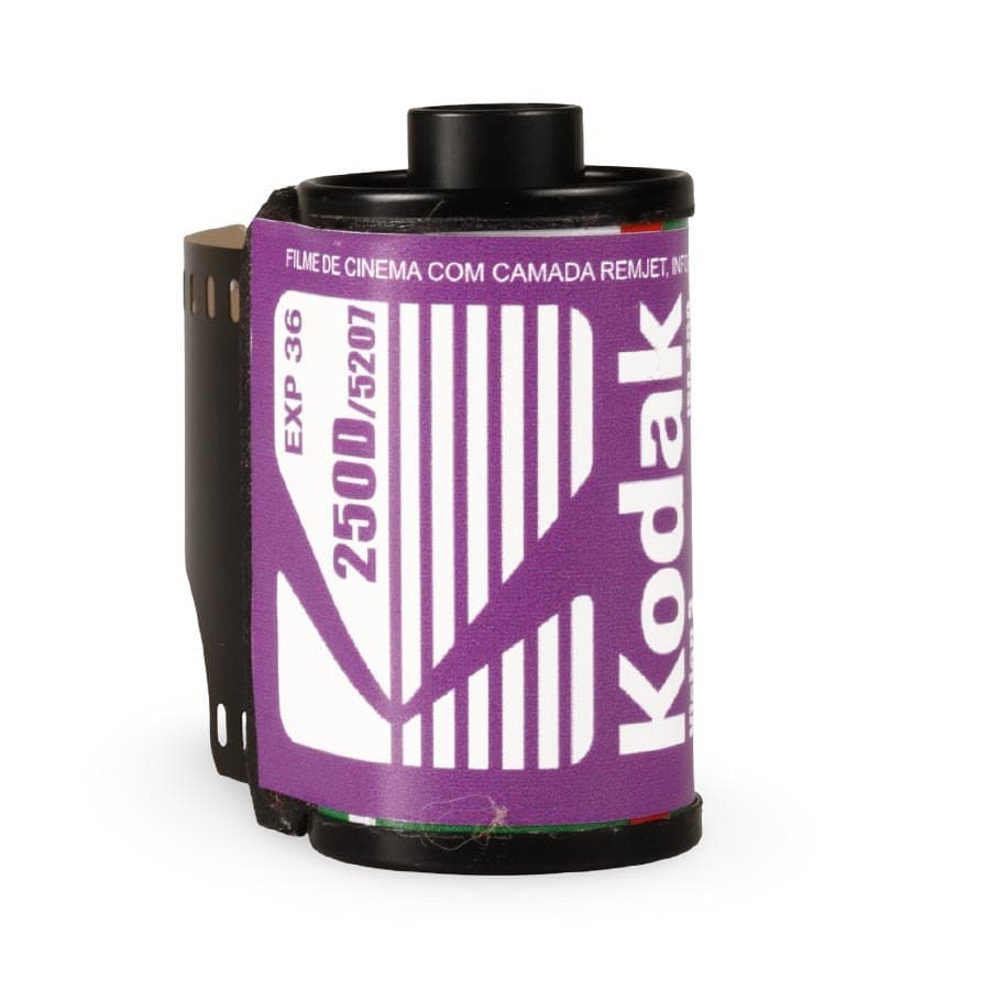 Filme fotográfico 35mm Kodak VISION3 250D/5207 ISO 250 Colorido 36 poses (REBOBINADO)