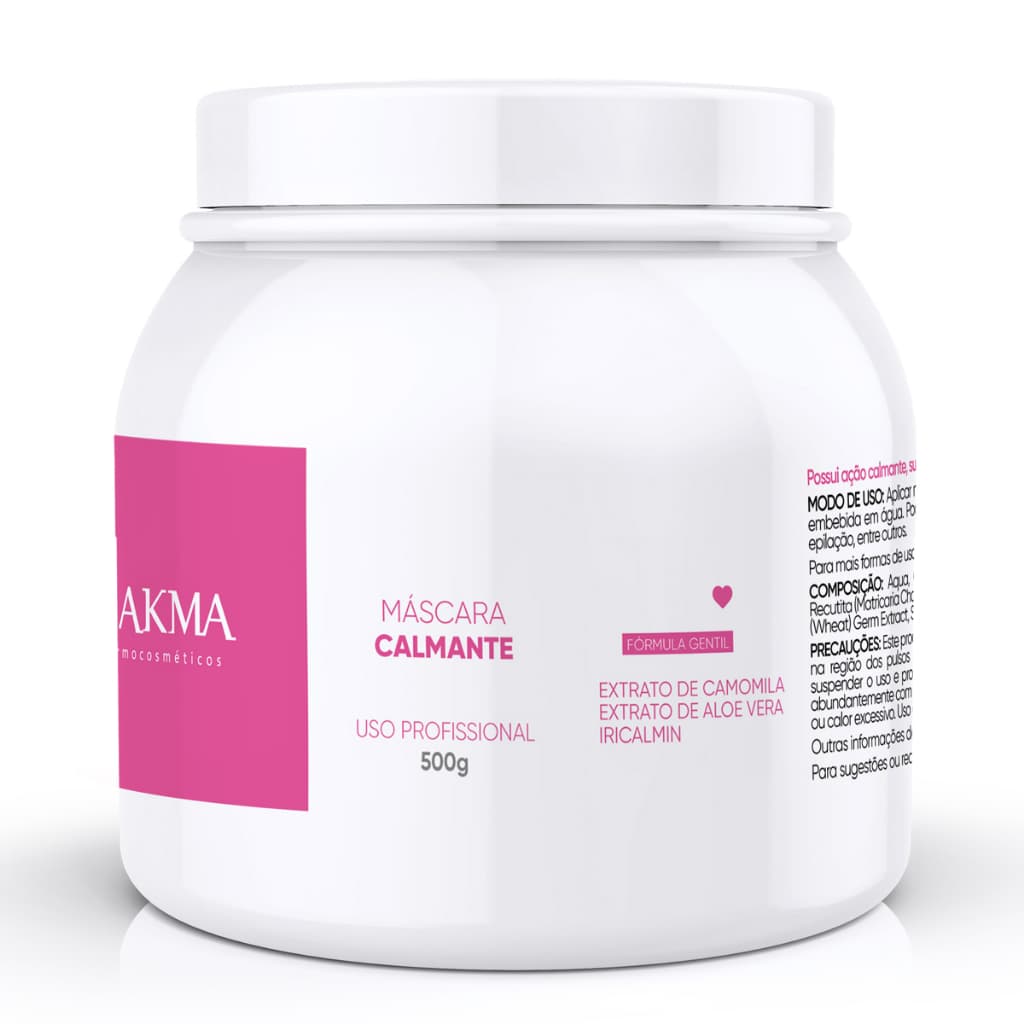 Lakma Máscara Calmante 500g Camomila Aloe Vera