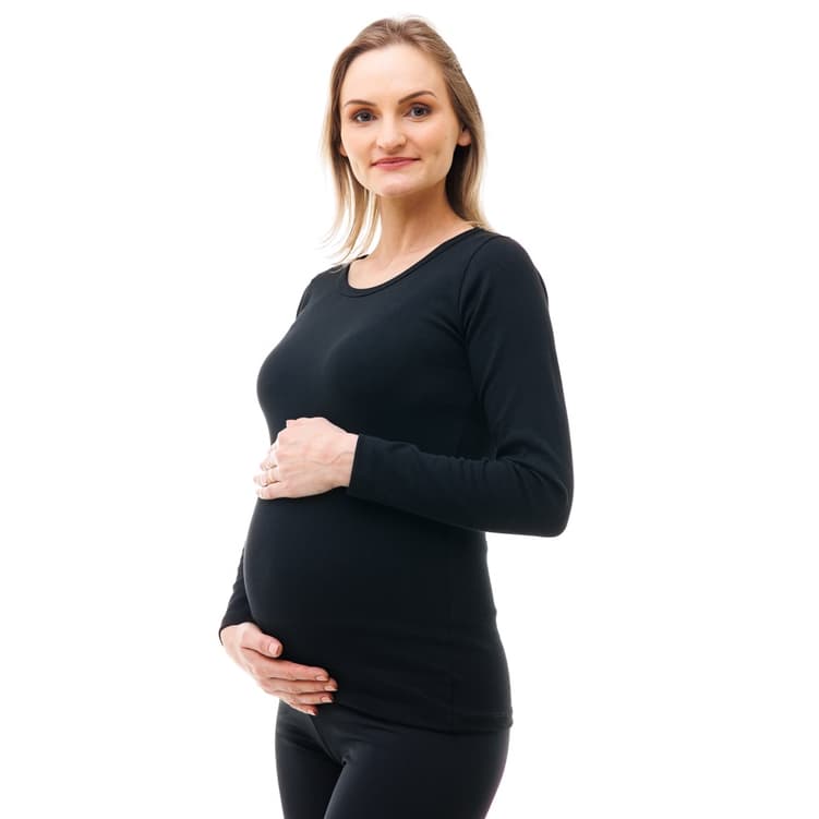 Blusa Manga Longa Gestante Várias Cores
