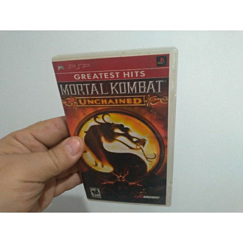 Jogo Psp Umd Mortal Kombat Unchained completo leia descrição