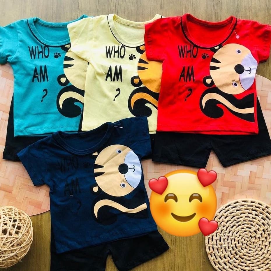 Conjunto bebê menino  camisa e short 6 a 9 meses