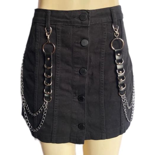 Acessório para cinto/ calça JASMINE Gótico Punk K-pop corrente