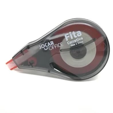 Corretivo Escolar Fita Composto por Pigmentos e Polietileno JocarOffice 10m x 5mm