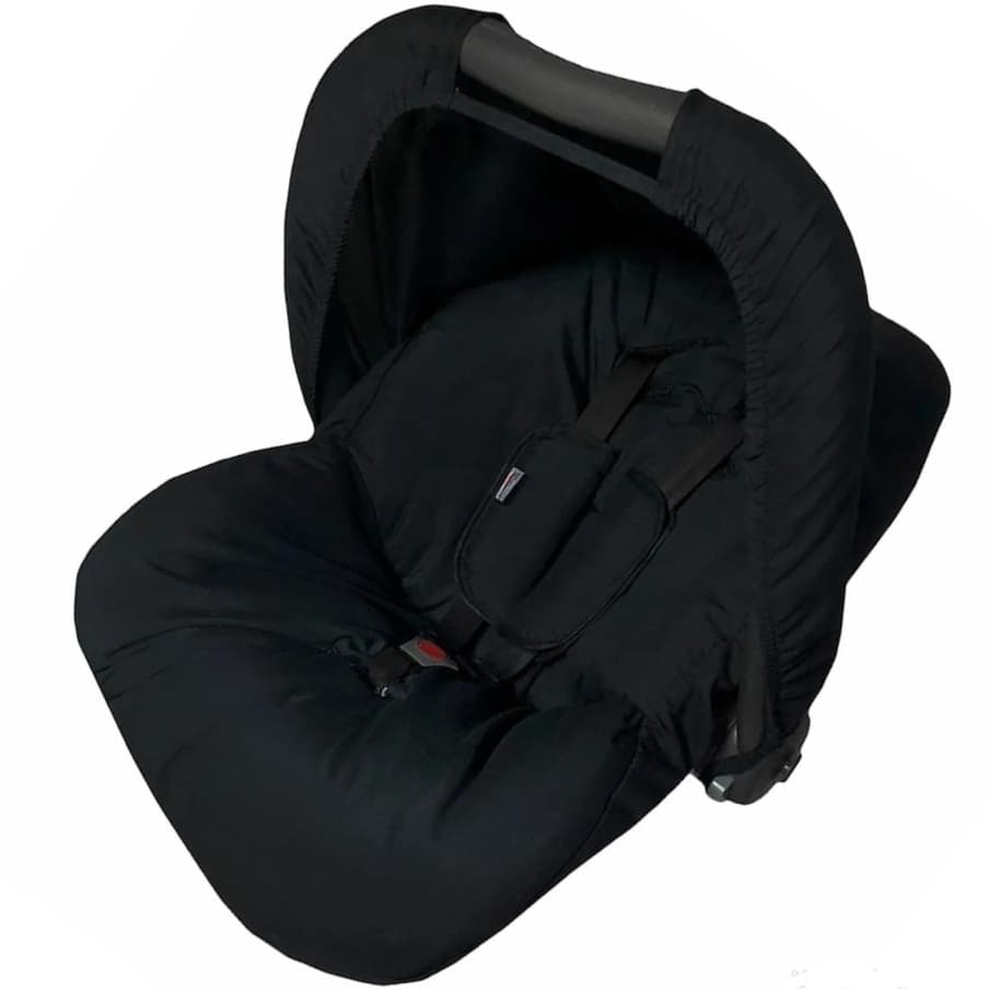 Capa Para Bebê Conforto + Protetor de Cinto + Capota - Medida Universal