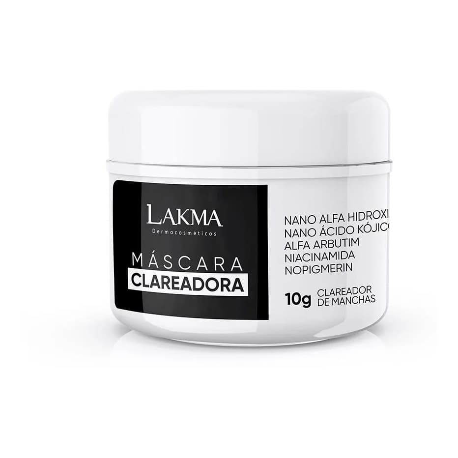 Lakma Máscara Clareadora Facial 10g Para Manchas e Melasma