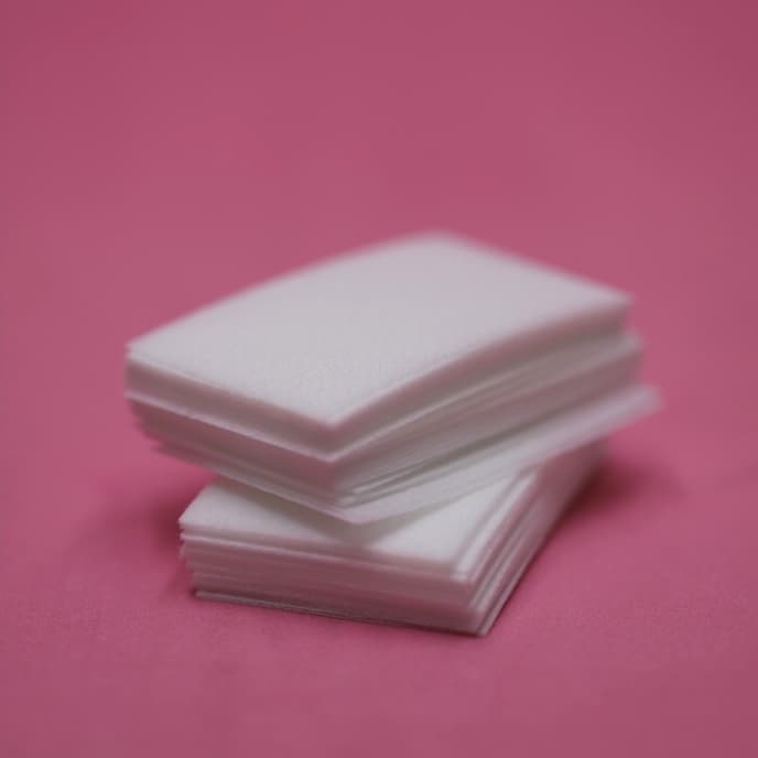 Algodão Prensado Com 500 Unidades Para Limpeza De Unhas De Gel