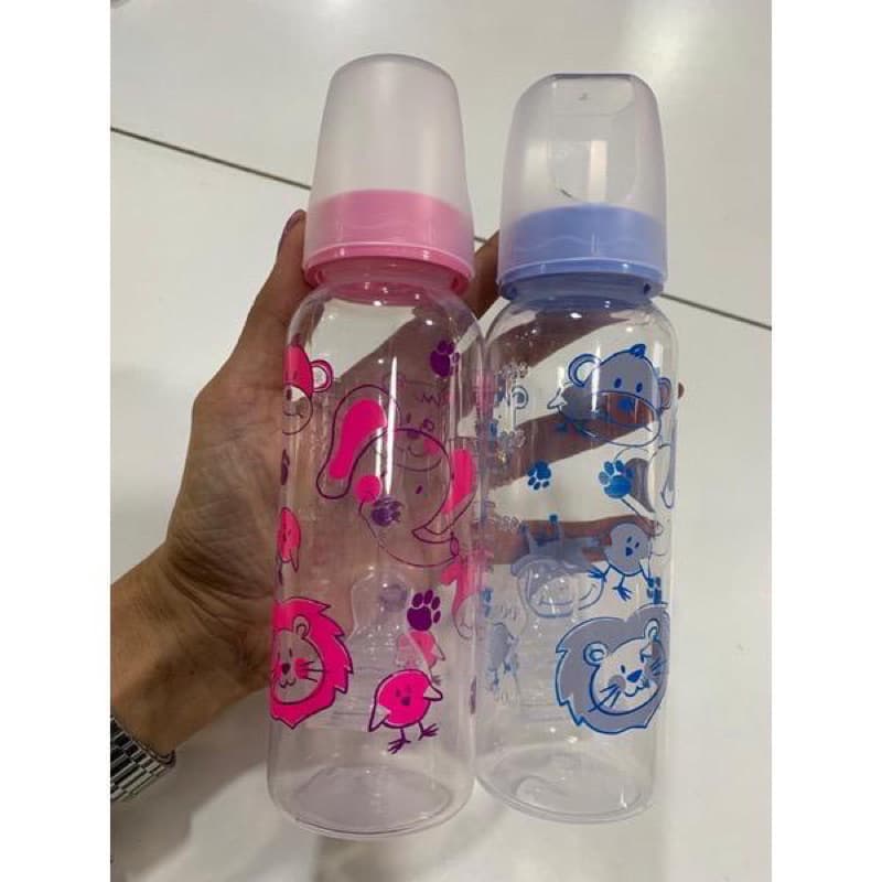 Mamadeira Bico Orto ou Redondo Barato 240ml (1unidade)