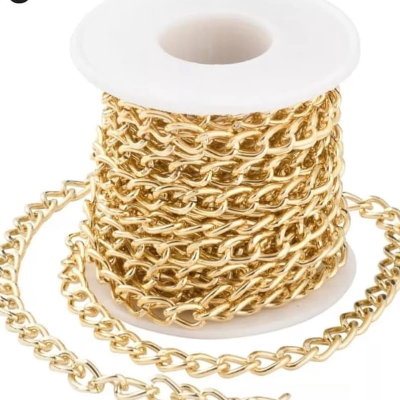 5 METROS CORRENTE  P/ BOLSAS, BIJUS, ARTESANATO