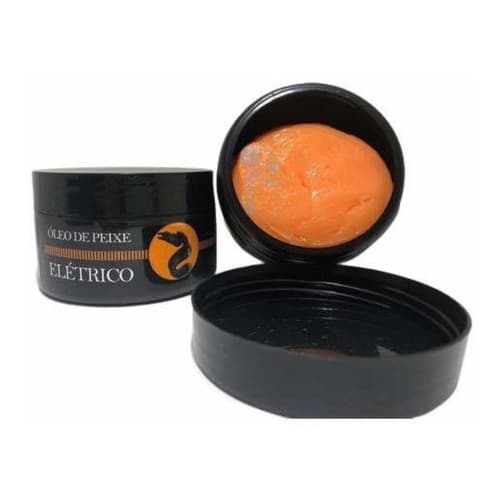 Gel massageador óleo de peixe elétrico 250g bio raiz alivio das dores