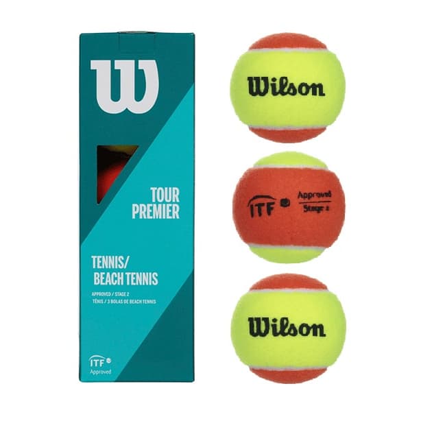 Bolas de Beach Tennis Wilson Tour Premier Aprovadas ITF - 3 Un