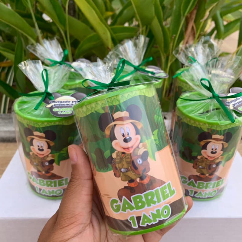 Cofrinhos Personalizados Safari do Mickey