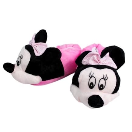 Promoção  Pantufa Minie Rosa Super Quentinha  ☃️