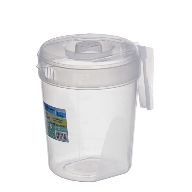 Jarra Plástica 4 Litros Tamanho Grande