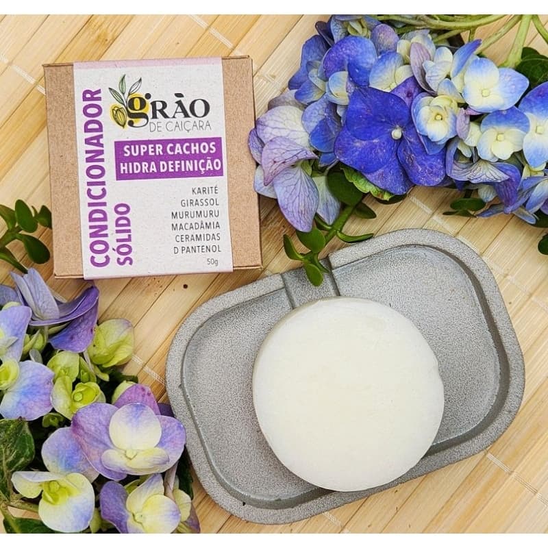 Condicionador Sólido/em Barra Vegano Super Cachos – Hidra Definição