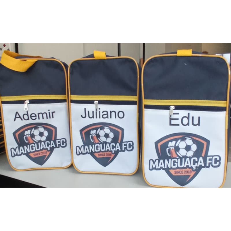 Porta Chuteira personalizadas.  Personalizamos seu time e nome.