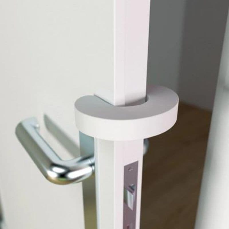 10 Protetor De Porta Salva Dedos De Criança bebe proteção segurança cores variadas