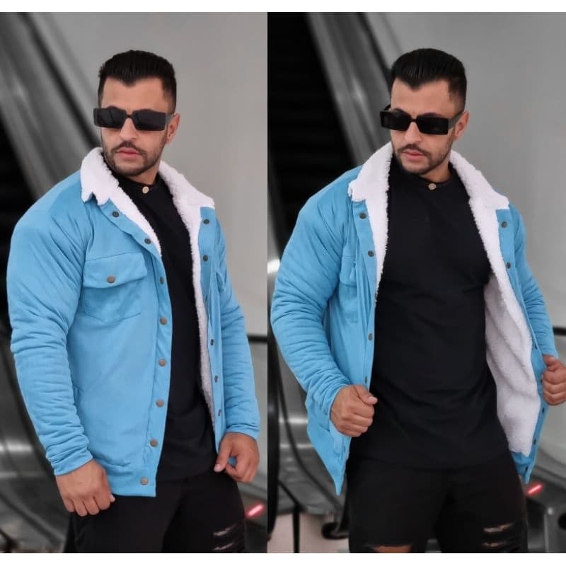 Casaco Teddy Blusa Jaqueta