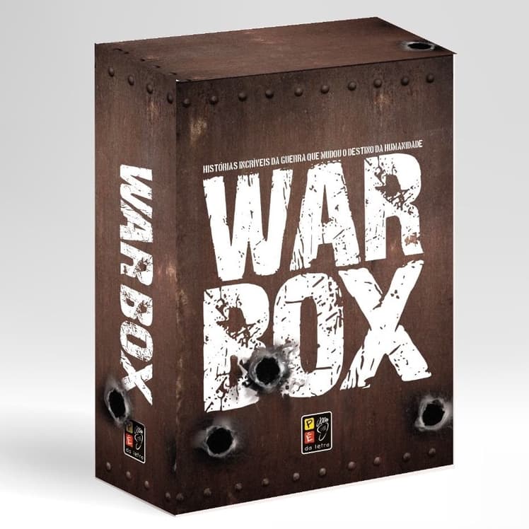 WAR BOX - LIVROS DE GUERRAS C/ 4 TÍTULOS - HISTÓRIAS INCRÍVEIS DAS GUERRAS QUE MUDARAM O DESTINO DA HUMANIDADE