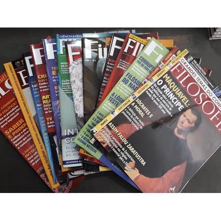 Revistas : Filosofia - Sapiens - Jesus Salvador -Preserve o Mundo