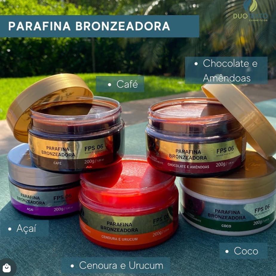 Parafina Bronzeadora Duotrato 200g FPS 06