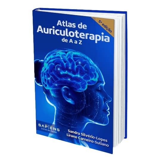 Livro Atlas De Auriculoterapia 5ª Ed + Mapa