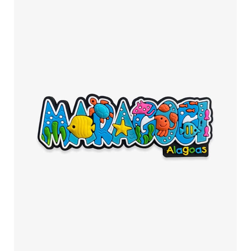 Ímã de geladeira emborrachado - MARAGOGI/AL