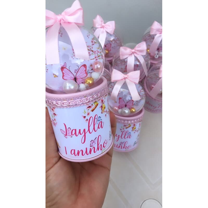 10 cofrinhos luxo jardim encantado/ jardim das borboletas