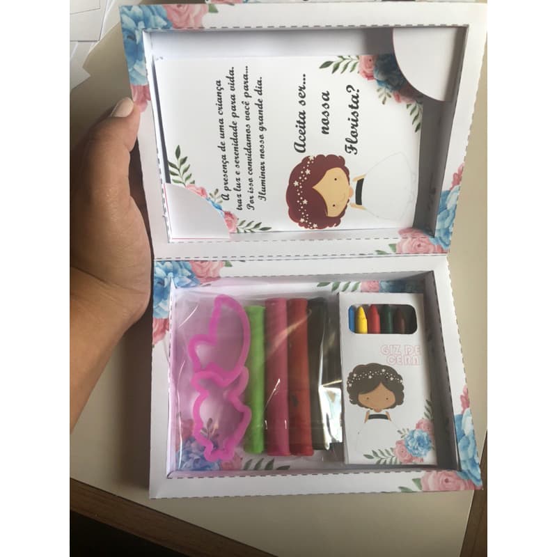 Convite Diversão -  Pajem/Daminha/Florista