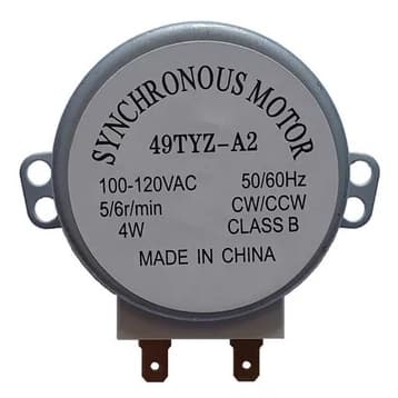 Motor Microondas 4w 5/6 Rpm 110/120v Original Eixo Metálico