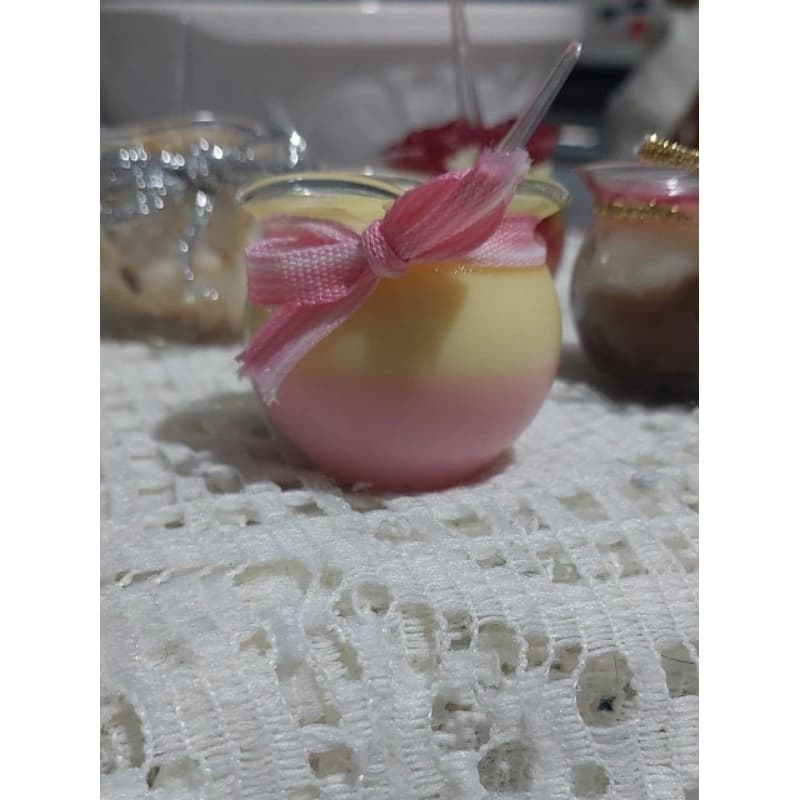 Pote ou vasinho de vidro para doce de colher (30 unidades/ 25ml)