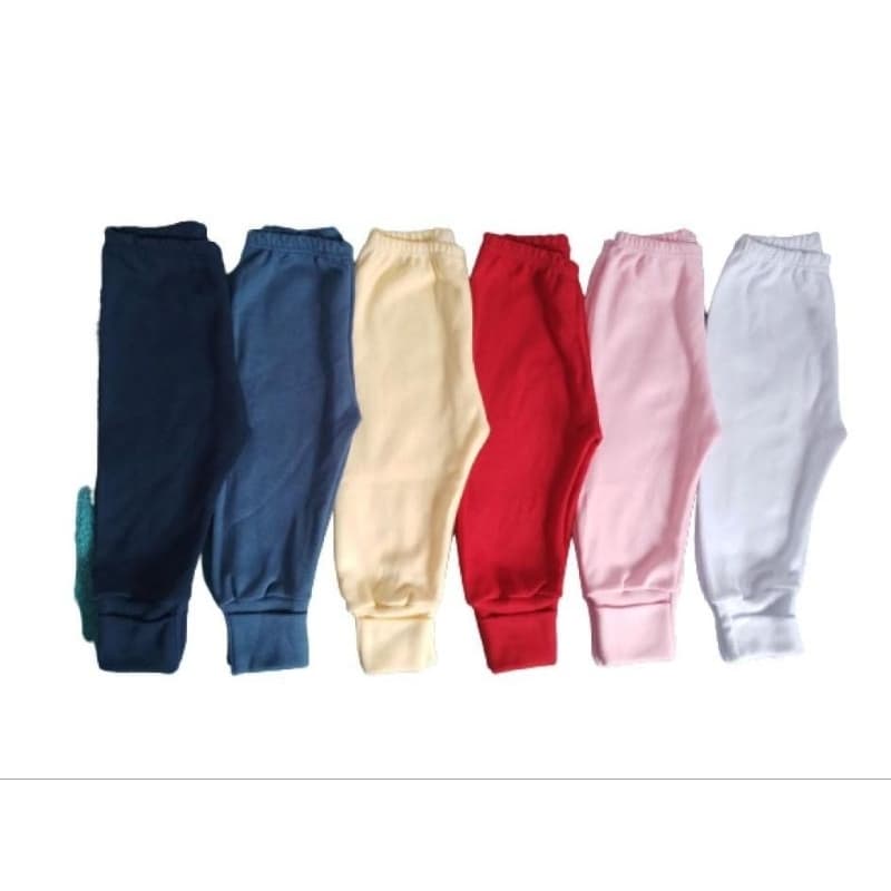 Calça Bebê Mijao Vira Pé em Suedine Enxoval Maternidade