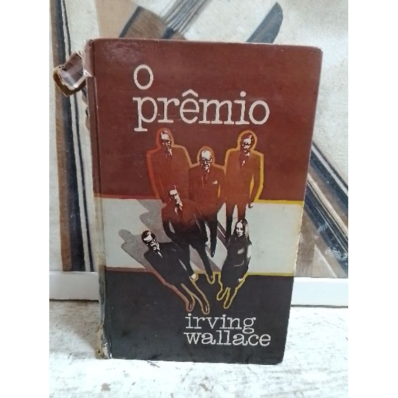 livro O prêmio - Irving Wallace (capa dura)