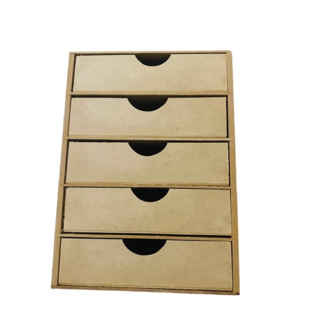 Organizador de mesa 5 gavetas