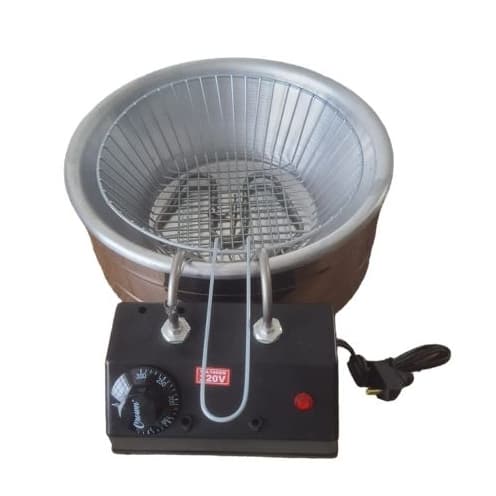 Fritadeira elétrica tacho 3L profissional alumínio